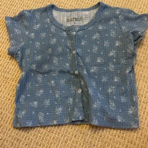 Katie j Blue Baby t. Blue with flowers cropped